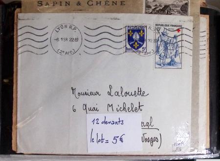 1900-56 Divers dont collection de timbres oblitérés