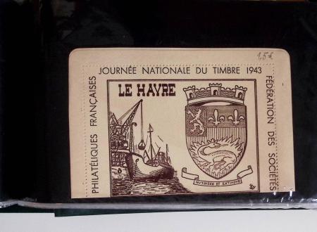 1900-56 Divers dont collection de timbres oblitérés