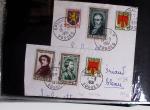 1900-56 Divers dont collection de timbres oblitérés
