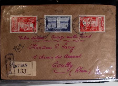 1900-56 Divers dont collection de timbres oblitérés