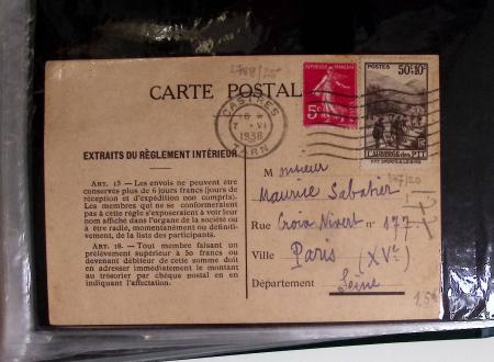 1900-56 Divers dont collection de timbres oblitérés