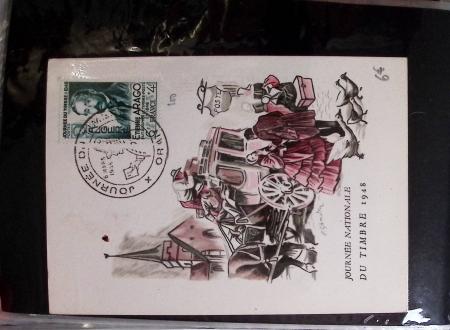 1900-56 Divers dont collection de timbres oblitérés