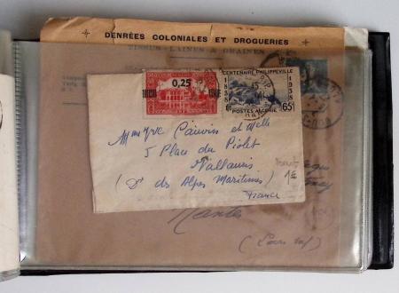 1900-56 Divers dont collection de timbres oblitérés