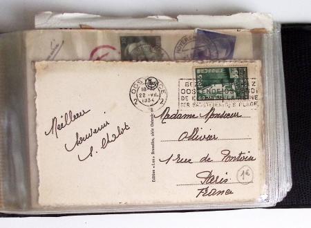 1900-56 Divers dont collection de timbres oblitérés