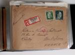 1900-56 Divers dont collection de timbres oblitérés