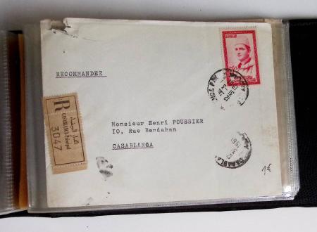 1900-56 Divers dont collection de timbres oblitérés