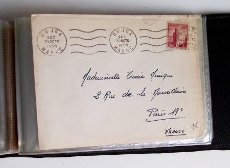 1900-56 Divers dont collection de timbres oblitérés