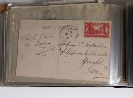 1900-56 Divers dont collection de timbres oblitérés