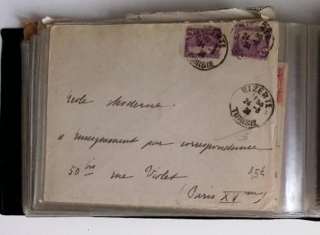 1900-56 Divers dont collection de timbres oblitérés