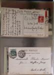 1900-56 Divers dont collection de timbres oblitérés
