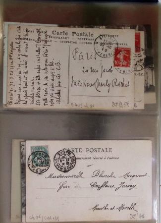 1900-56 Divers dont collection de timbres oblitérés
