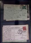 1900-56 Divers dont collection de timbres oblitérés
