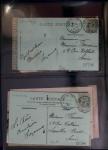 1900-56 Divers dont collection de timbres oblitérés