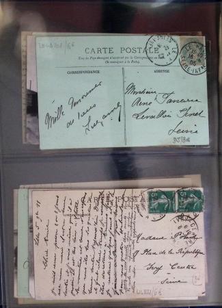 1900-56 Divers dont collection de timbres oblitérés