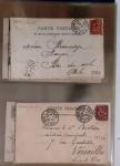 1900-56 Divers dont collection de timbres oblitérés