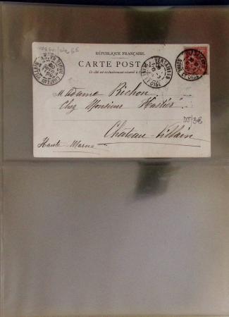 1900-56 Divers dont collection de timbres oblitérés