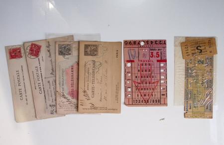 1900-56 Divers dont collection de timbres oblitérés