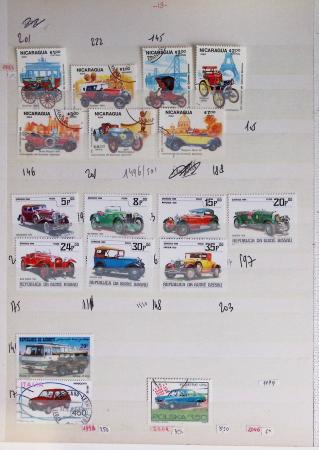 1900-56 Divers dont collection de timbres oblitérés