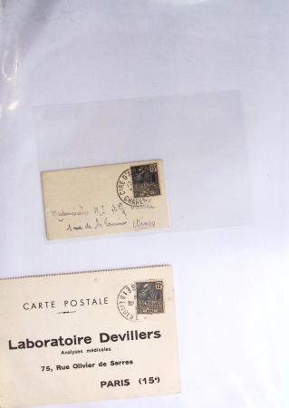 1900-56 Divers dont collection de timbres oblitérés