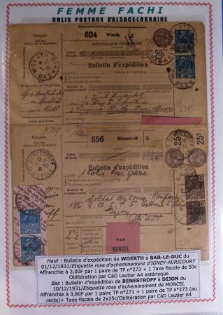 1900-56 Divers dont collection de timbres oblitérés