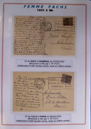 1900-56 Divers dont collection de timbres oblitérés