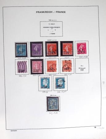 1900-56 Divers dont collection de timbres oblitérés