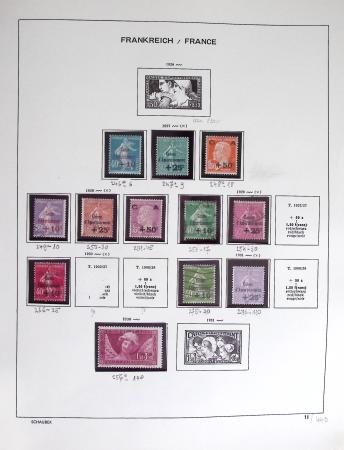 1900-56 Divers dont collection de timbres oblitérés