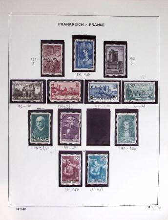 1900-56 Divers dont collection de timbres oblitérés
