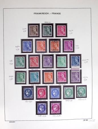 1900-56 Divers dont collection de timbres oblitérés