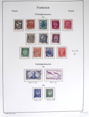 1900-56 Divers dont collection de timbres oblitérés