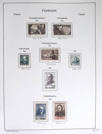1900-56 Divers dont collection de timbres oblitérés