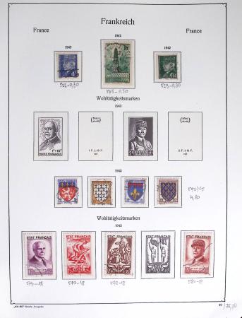 1900-56 Divers dont collection de timbres oblitérés