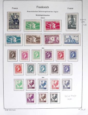 1900-56 Divers dont collection de timbres oblitérés