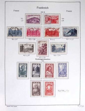 1900-56 Divers dont collection de timbres oblitérés