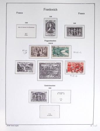 1900-56 Divers dont collection de timbres oblitérés