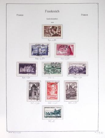 1900-56 Divers dont collection de timbres oblitérés