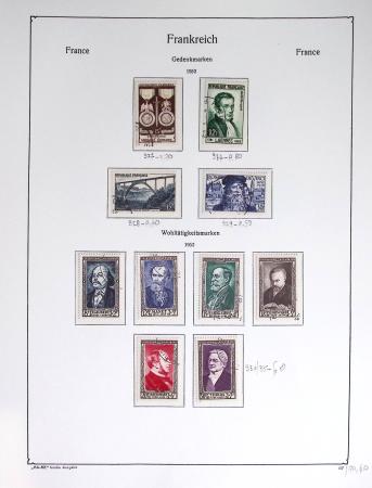 1900-56 Divers dont collection de timbres oblitérés