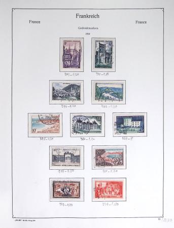 1900-56 Divers dont collection de timbres oblitérés