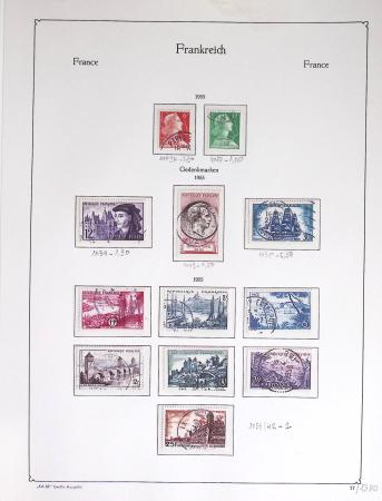 1900-56 Divers dont collection de timbres oblitérés