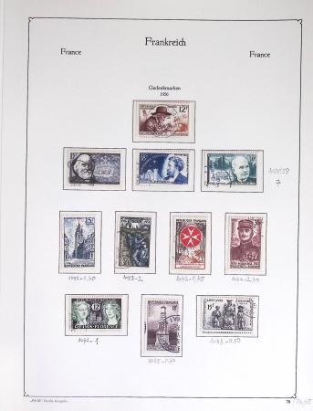 1900-56 Divers dont collection de timbres oblitérés