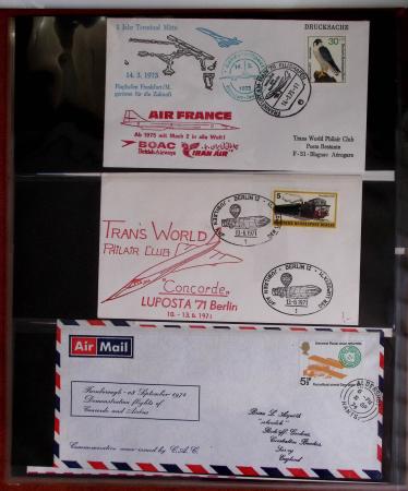 1849-1990 Lot principalement constitué de pages d'exposition