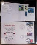 1849-1990 Lot principalement constitué de pages d'exposition