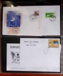 1849-1990 Lot principalement constitué de pages d'exposition