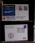 1849-1990 Lot principalement constitué de pages d'exposition