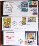 1849-1990 Lot principalement constitué de pages d'exposition