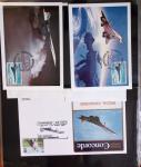 1849-1990 Lot principalement constitué de pages d'exposition