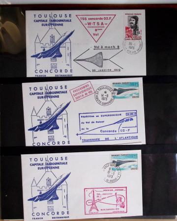 1849-1990 Lot principalement constitué de pages d'exposition