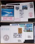 1849-1990 Lot principalement constitué de pages d'exposition