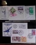 1849-1990 Lot principalement constitué de pages d'exposition