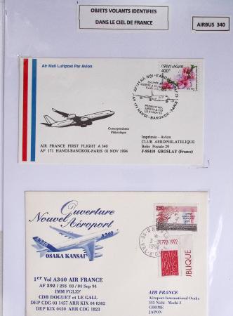 1849-1990 Lot principalement constitué de pages d'exposition